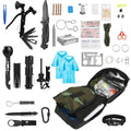 121Pcs Survival Kit for Outdoor Adventure - Professional Emergency Gear & Tactical First Aid
