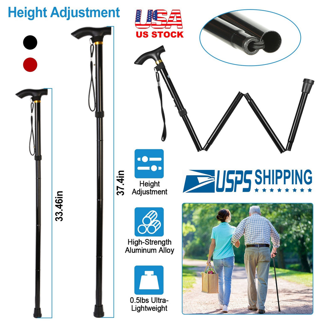 Adjustable Folding Travel Hiking Stick