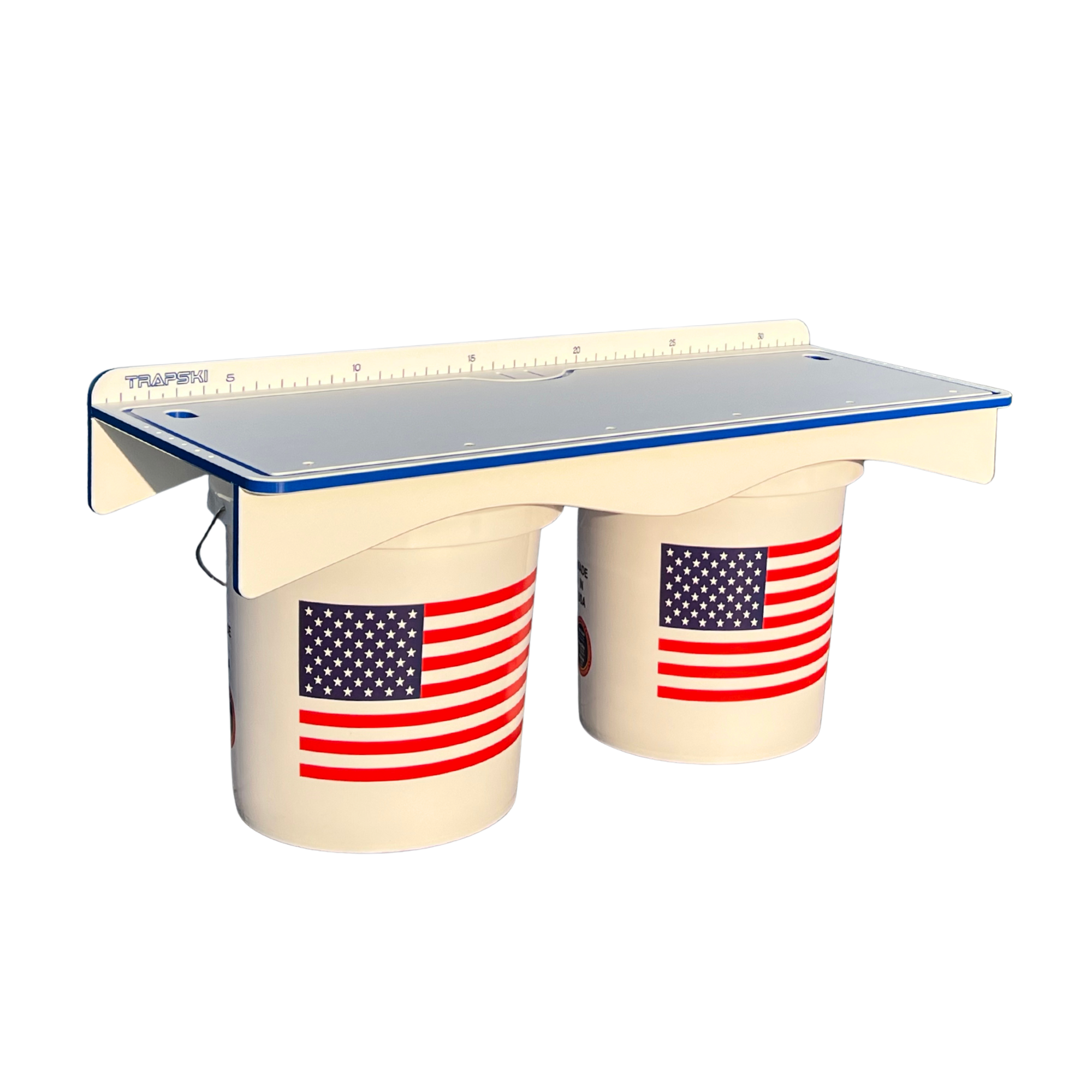 Premium Rod Mount 18" or 33" Raised Fillet Table – 3-in-1 Bait & Fish Station