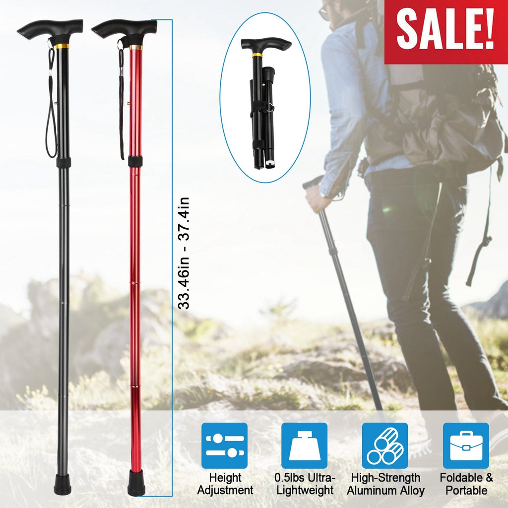 Adjustable Folding Travel Hiking Stick