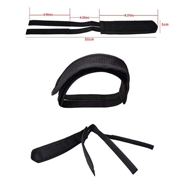 1pair Nylon Bicycle Pedal Straps Toe Clip Foot Strap Belt