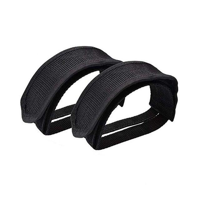 1pair Nylon Bicycle Pedal Straps Toe Clip Foot Strap Belt