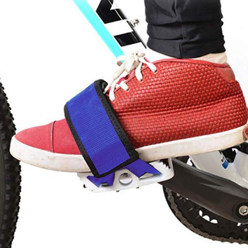 1pair Nylon Bicycle Pedal Straps Toe Clip Foot Strap Belt