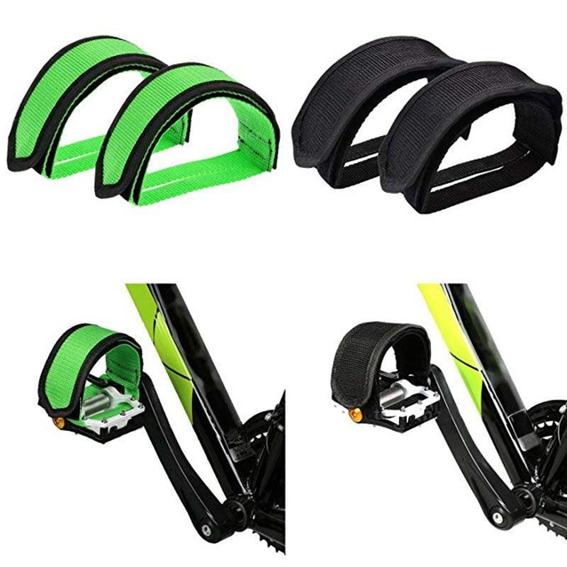 1pair Nylon Bicycle Pedal Straps Toe Clip Foot Strap Belt