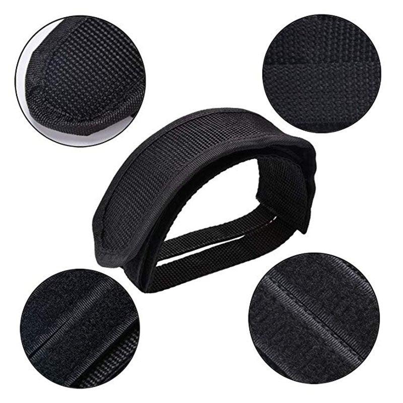 1pair Nylon Bicycle Pedal Straps Toe Clip Foot Strap Belt