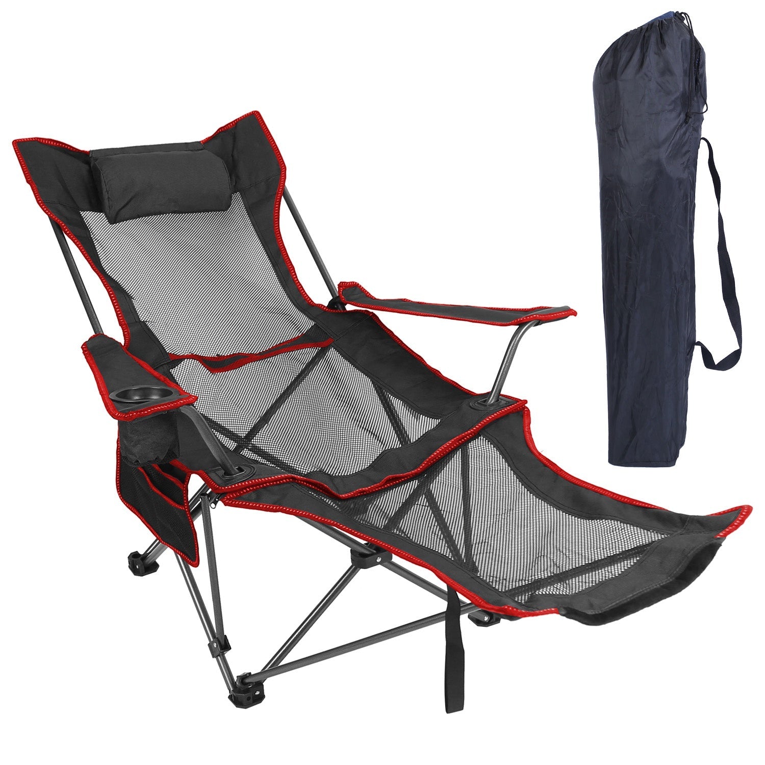 Foldable Camping Chair 330LBS Load