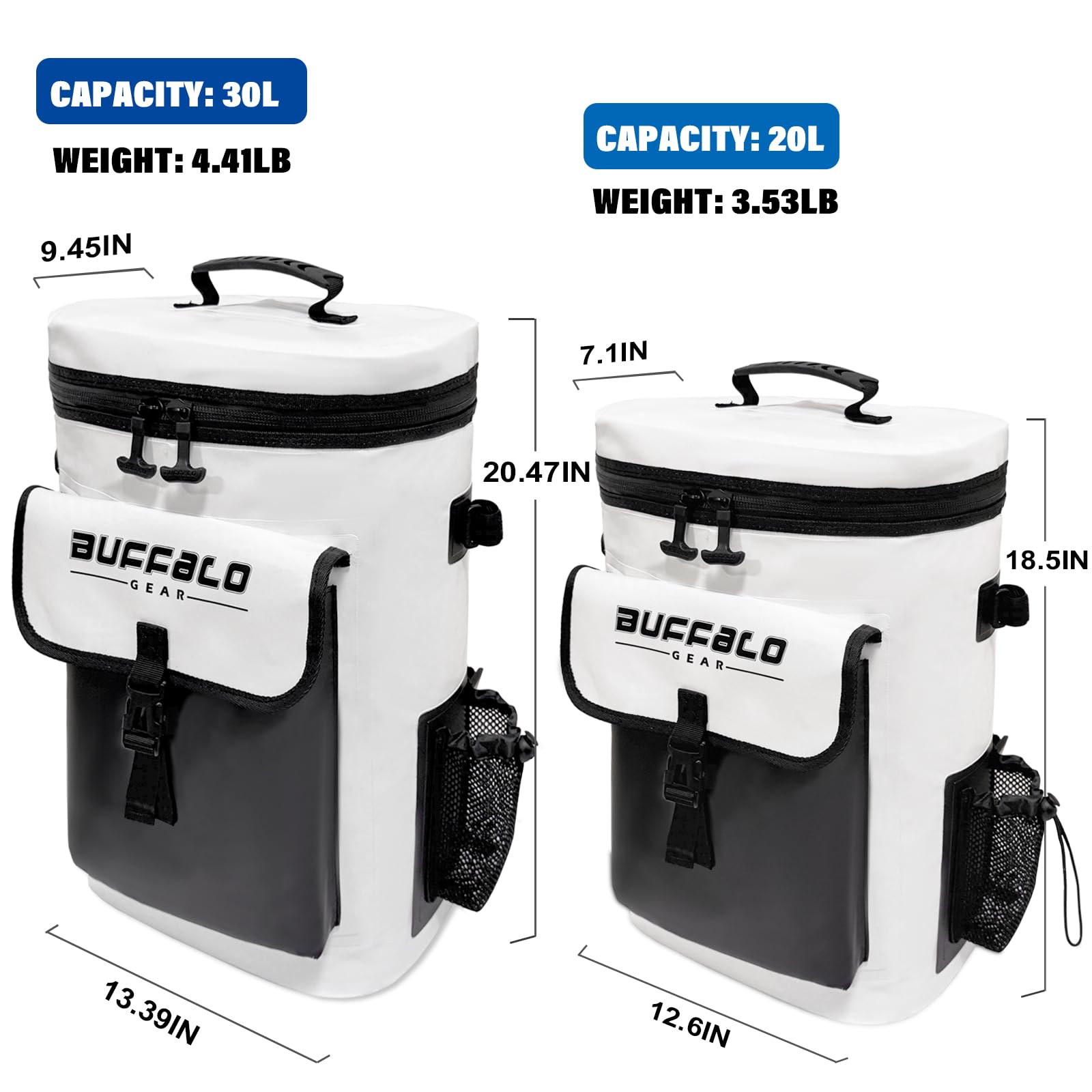 31QT Fish Cooler Backpack