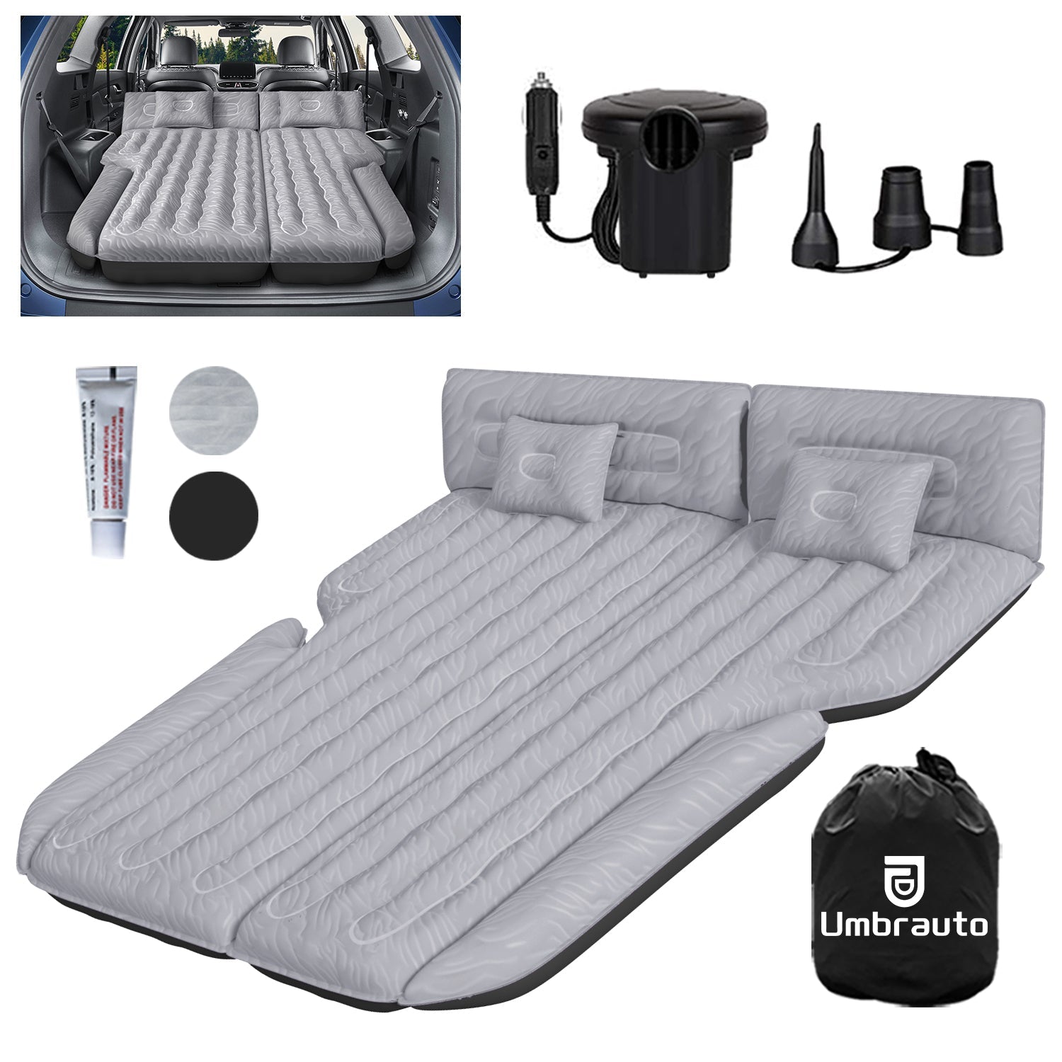 Umbrauto Car Camping SUV Air Mattress