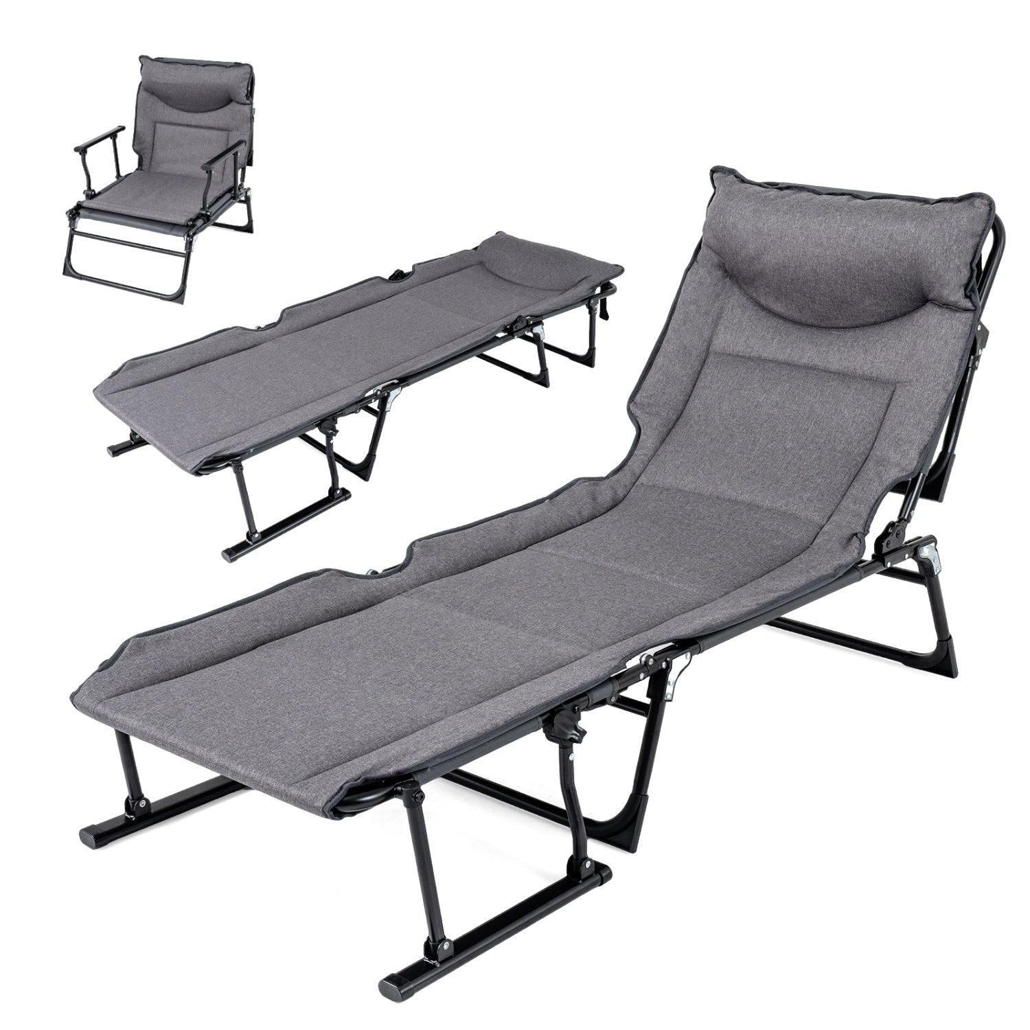 3 in 1 Folding Camping Cot