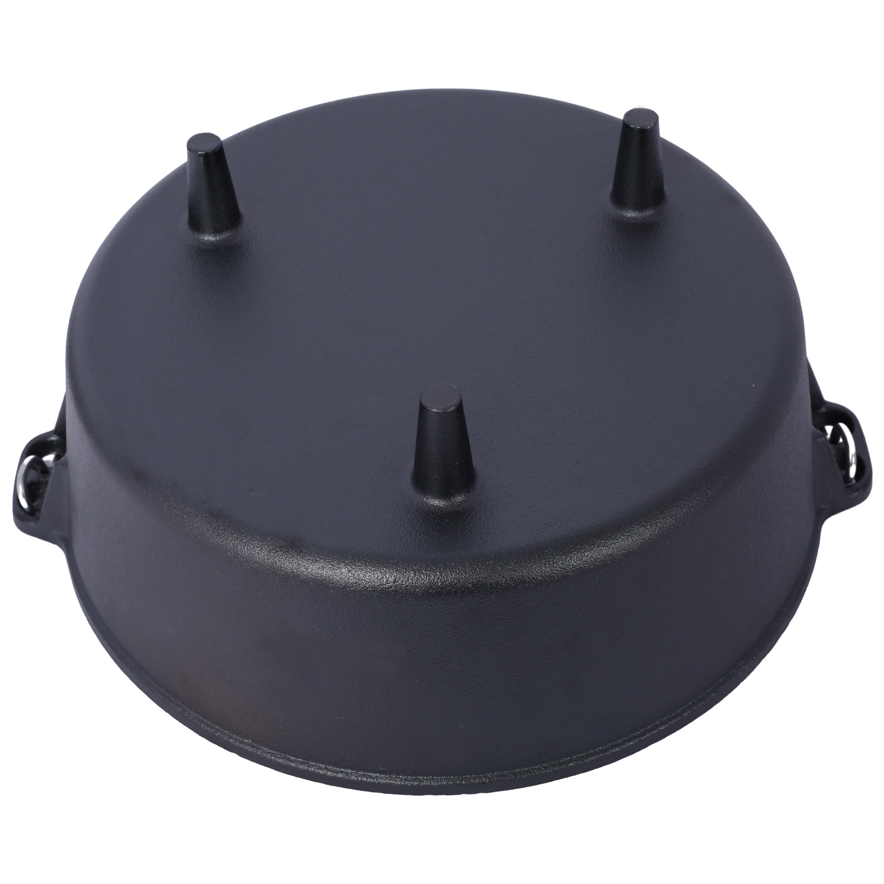 pre-Seasoned Cast Iron Dutch Oven With Skillet Lid 12 Quart