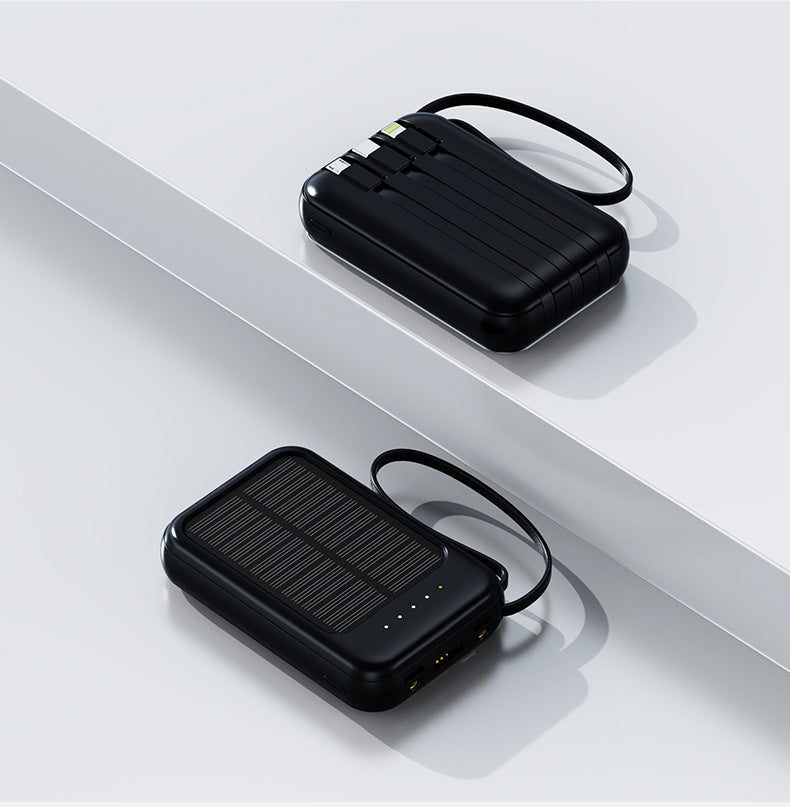 Solar Charging Unit With Cable