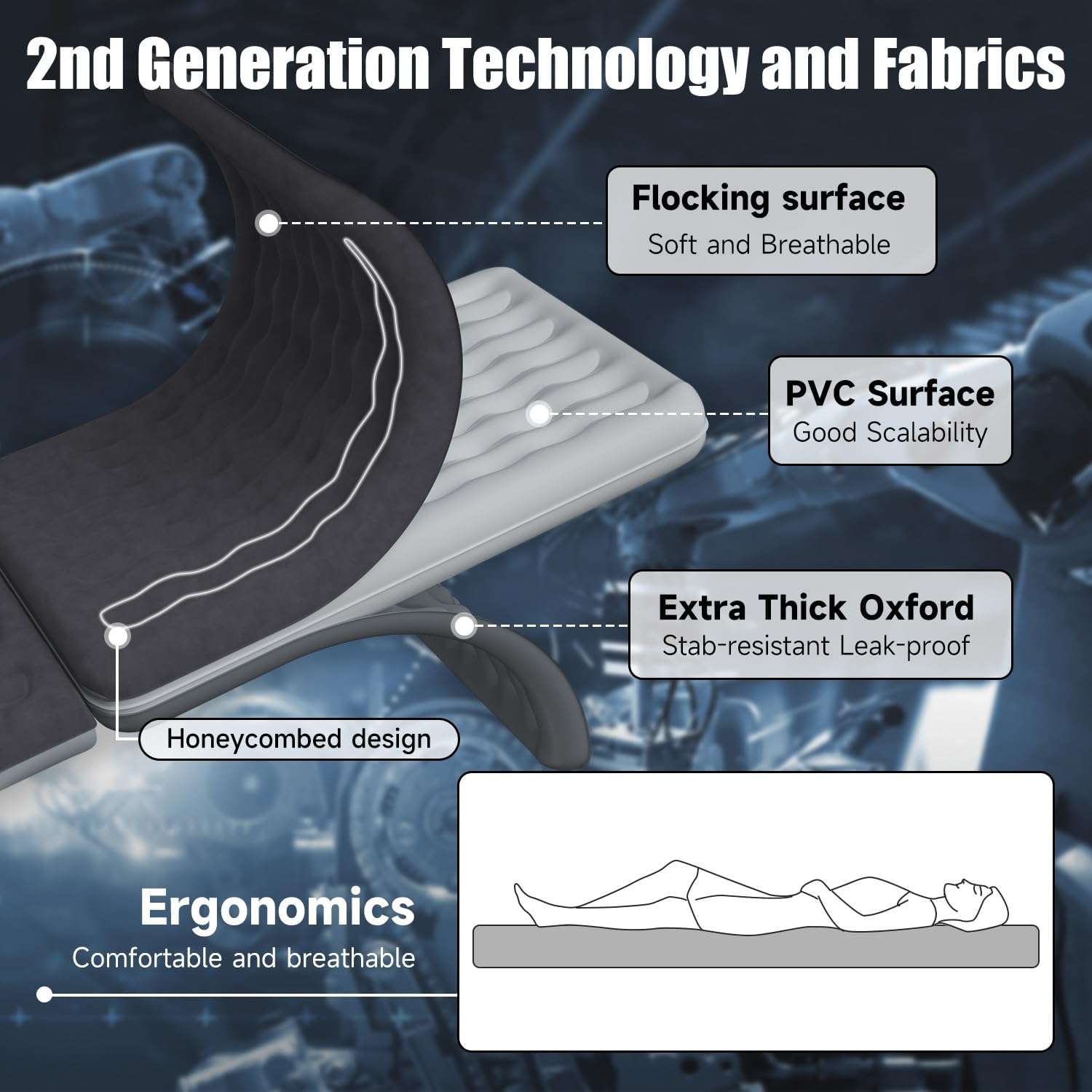Thicken Backseat  Air Mattress
