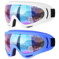 COOLOO Ski Goggles, 2 Pack Snow Goggles
