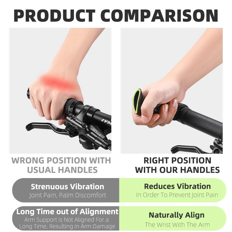 Ergonomic Design MTB Bicycle Road Gravel Mountain Bike Handlebar