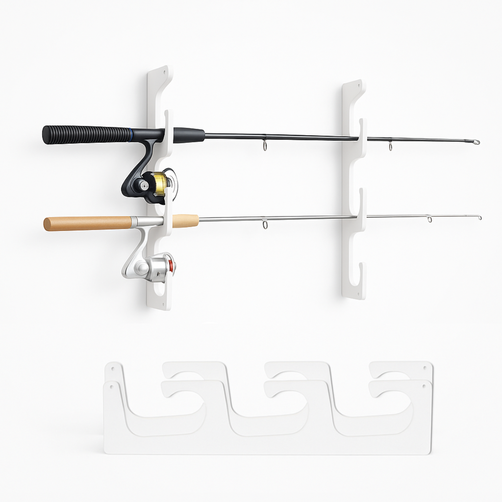 Fishing Rod Rack | Wall or Ceiling Mounted