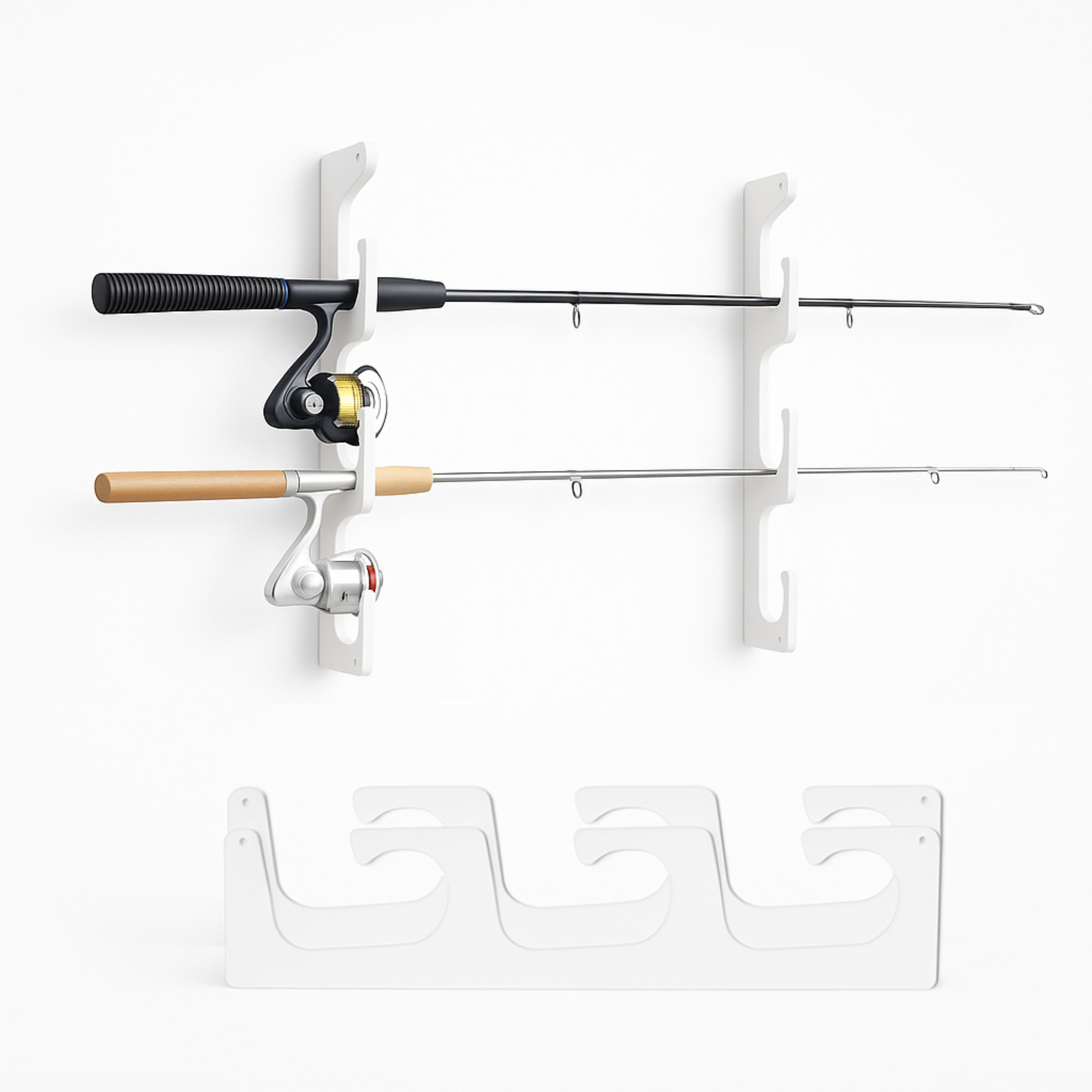 Fishing Rod Rack | Wall or Ceiling Mounted
