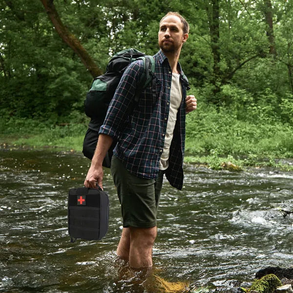 121Pcs Survival Kit for Outdoor Adventure - Professional Emergency Gear & Tactical First Aid