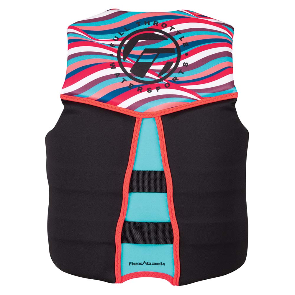 Full Throttle Womens Rapid-Dry Flex-Back Life Jacket