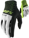 100% Celium Gloves - Fluorescent Yellow - Medium