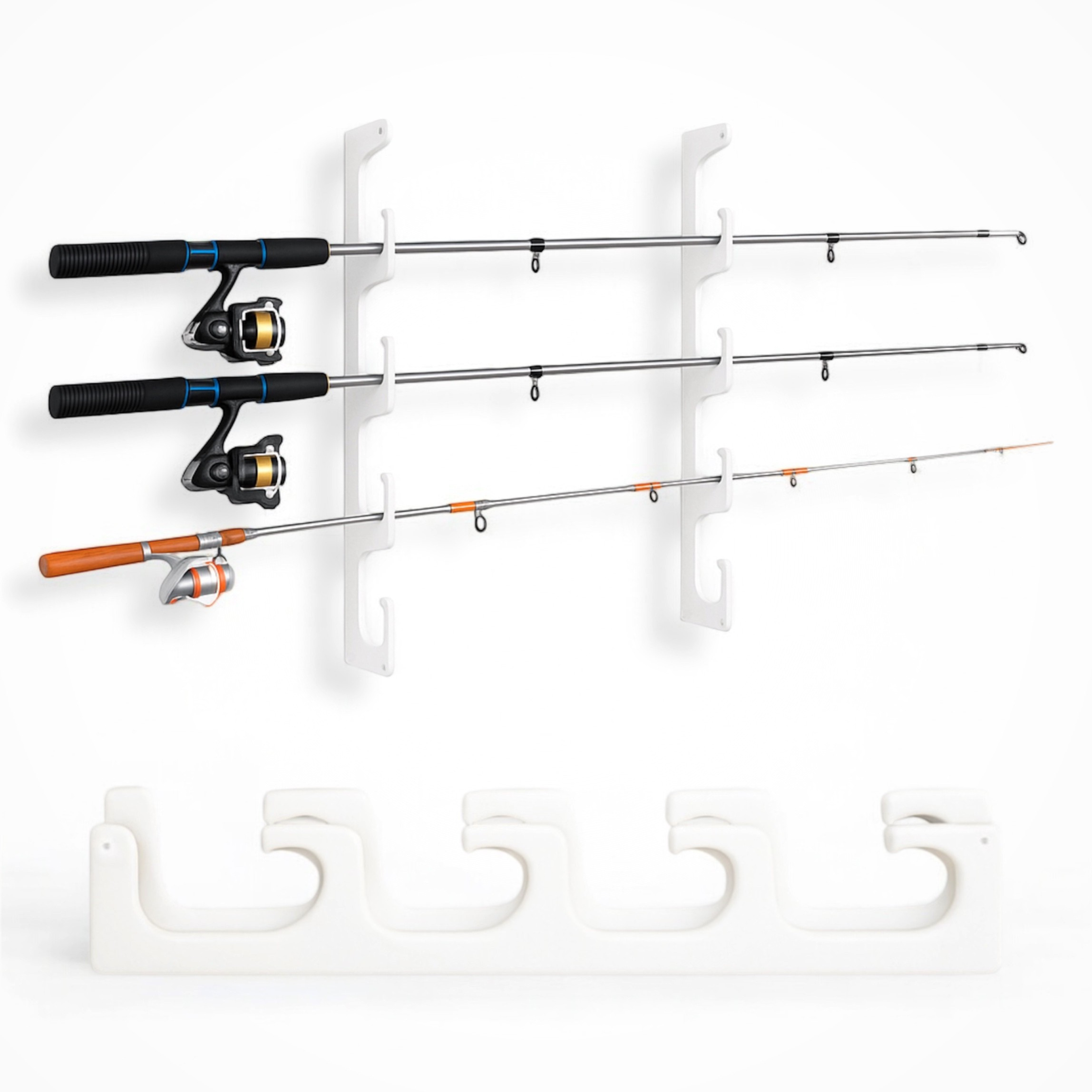 Fishing Rod Rack | Wall or Ceiling Mounted