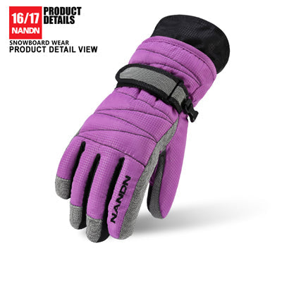 NANDN Ski Gloves Snowboard Gloves