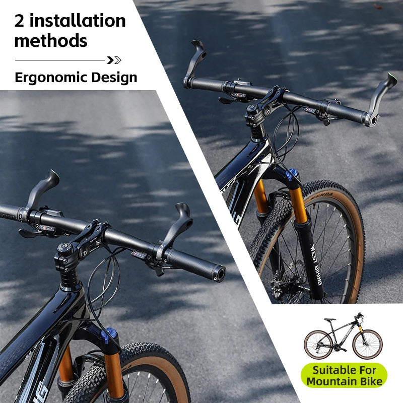 Ergonomic Design MTB Bicycle Road Gravel Mountain Bike Handlebar