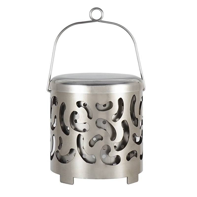 Outdoor mini stainless steel heating stove