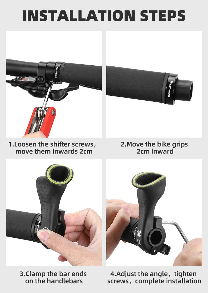 Ergonomic Design MTB Bicycle Road Gravel Mountain Bike Handlebar