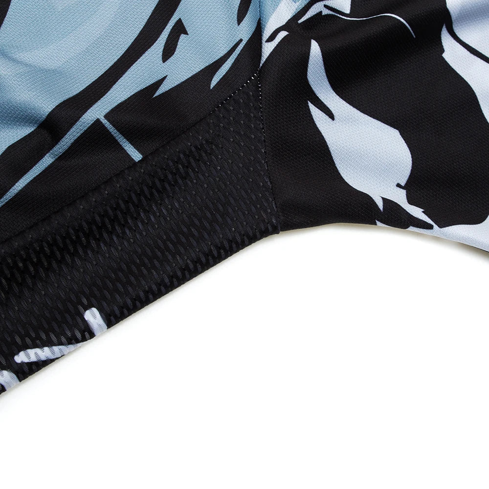 KEYIYUAN New Skull Series Men Bike Jersey Short Sleeve