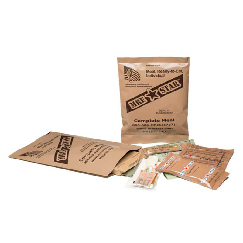 MRE Star | 12 MRE Full Case | Heater