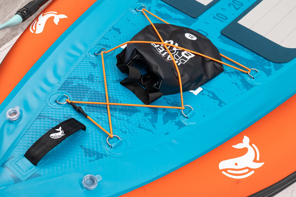 Nautiqua | CAPRI | Deluxe 3 Chamber Fishing Drop-stitch Inflatable Paddleboard