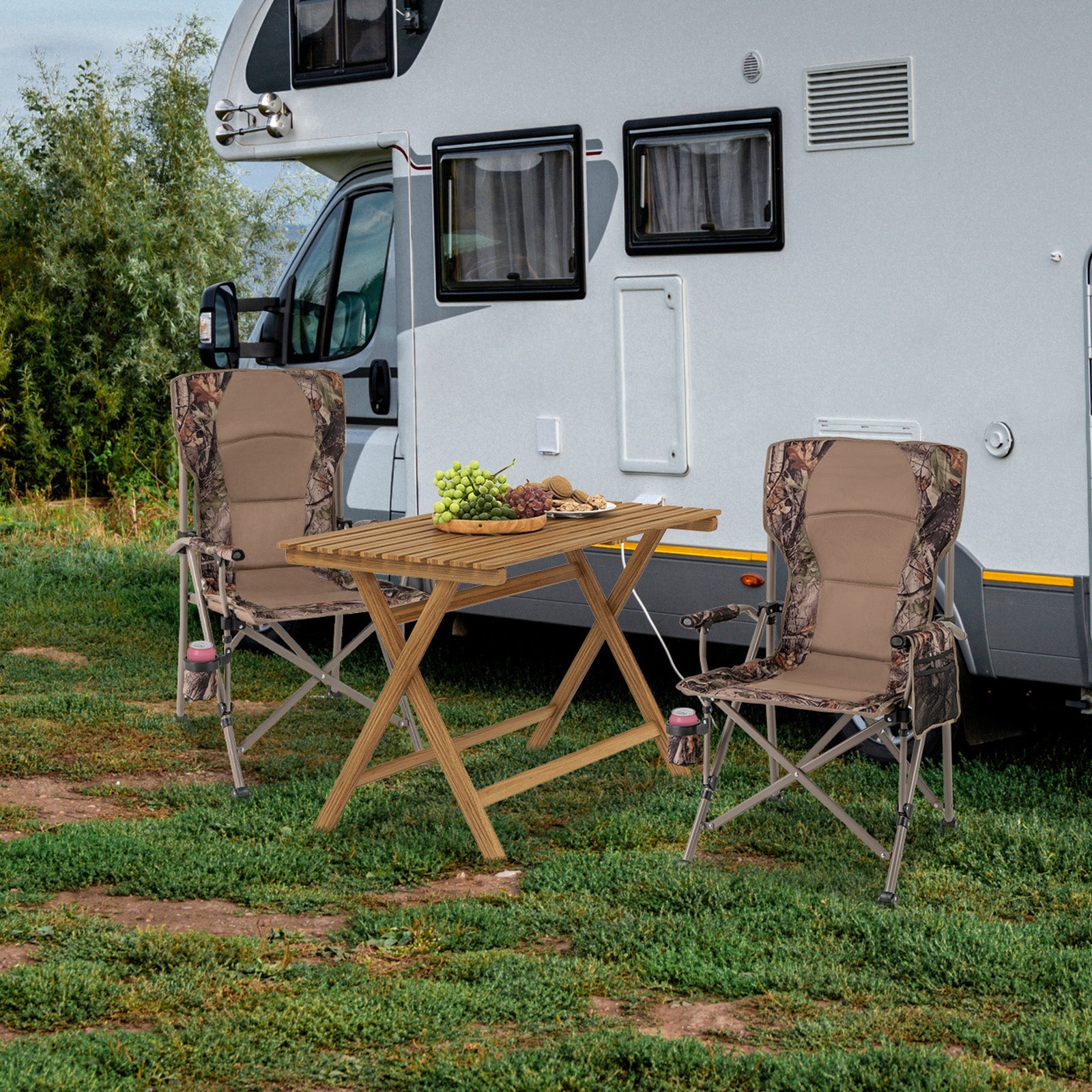 Portable Camping Chair UP TO 400 LBS
