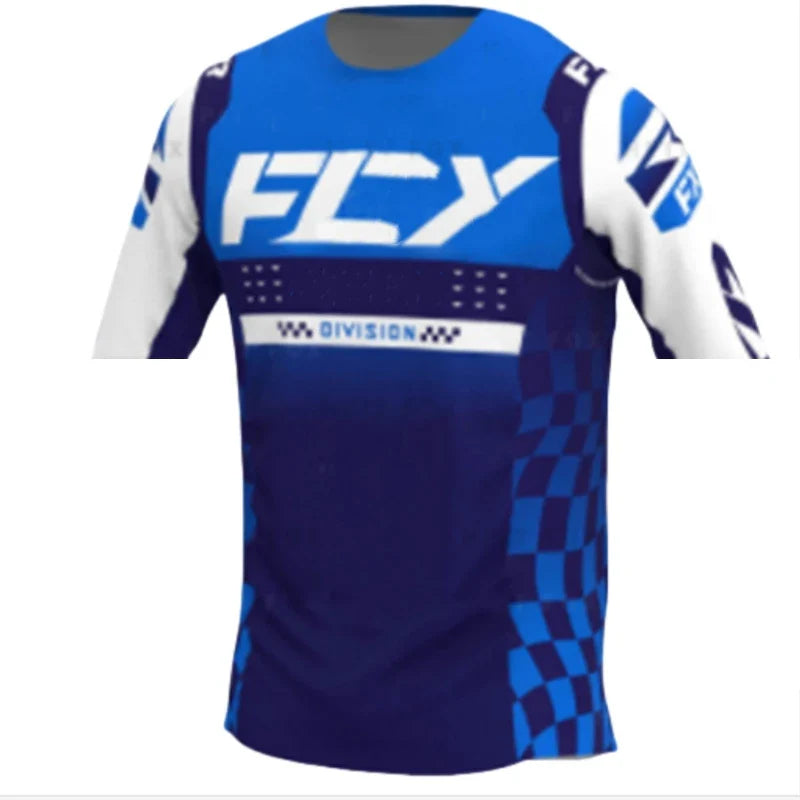 Mountain Bike Downhill Jerseys MTB Bike Shirts Short Sleeves