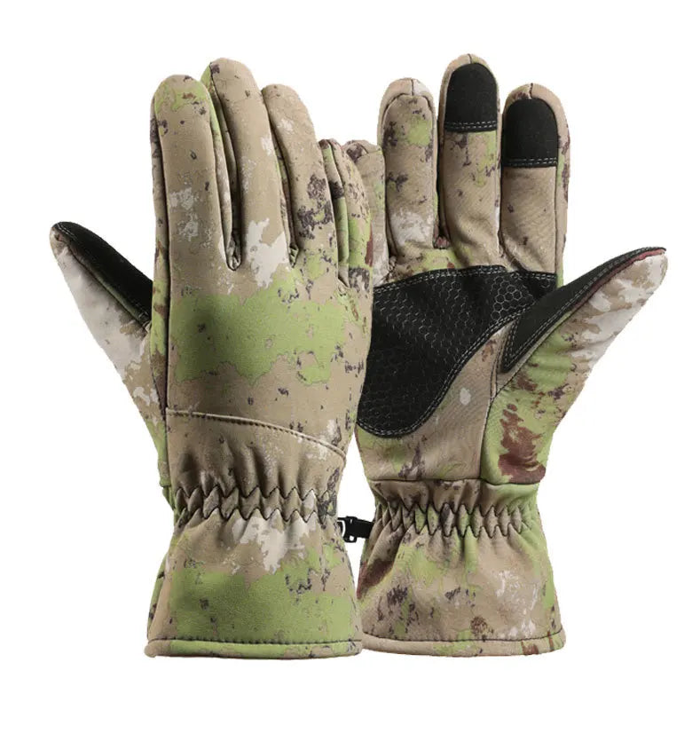 Men Women Winter Tactics Outdoors Camouflage d Ski Gloves