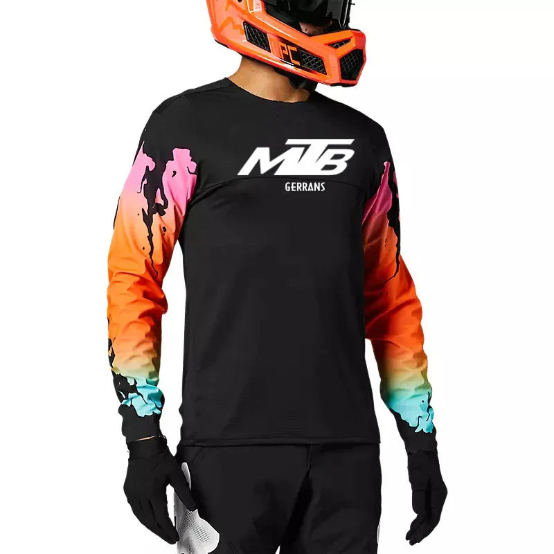MTB Jerseys  Mountain Bike MTB Shirts Offroad Long sleeve