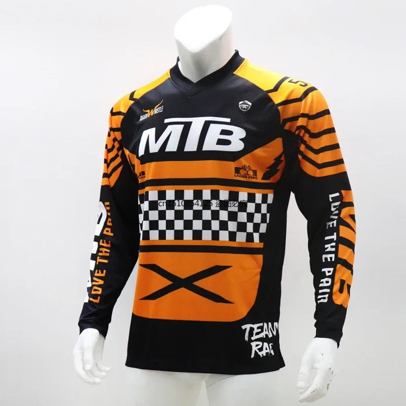 Quick Dry Summer MTB Jersey Short Sleeve
