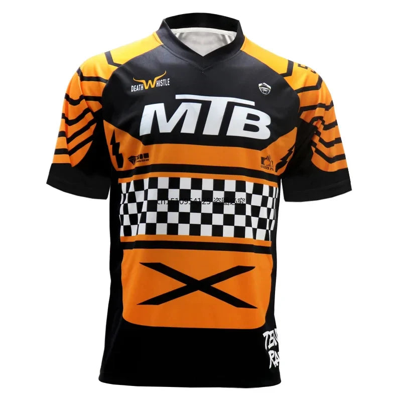 Quick Dry Summer MTB Jersey Short Sleeve