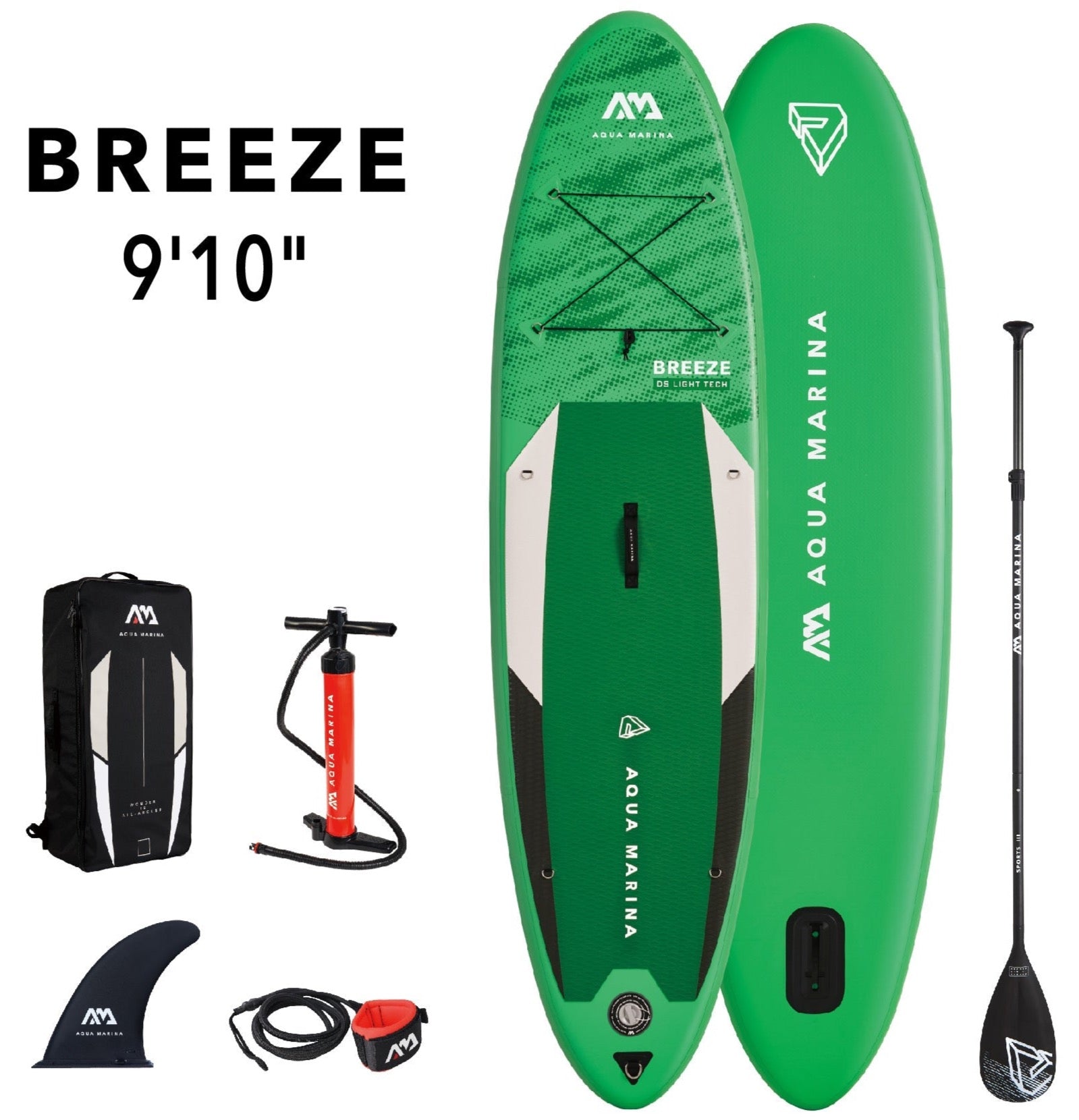 Aqua Marina BREEZE 9'10" Inflatable Paddle Board