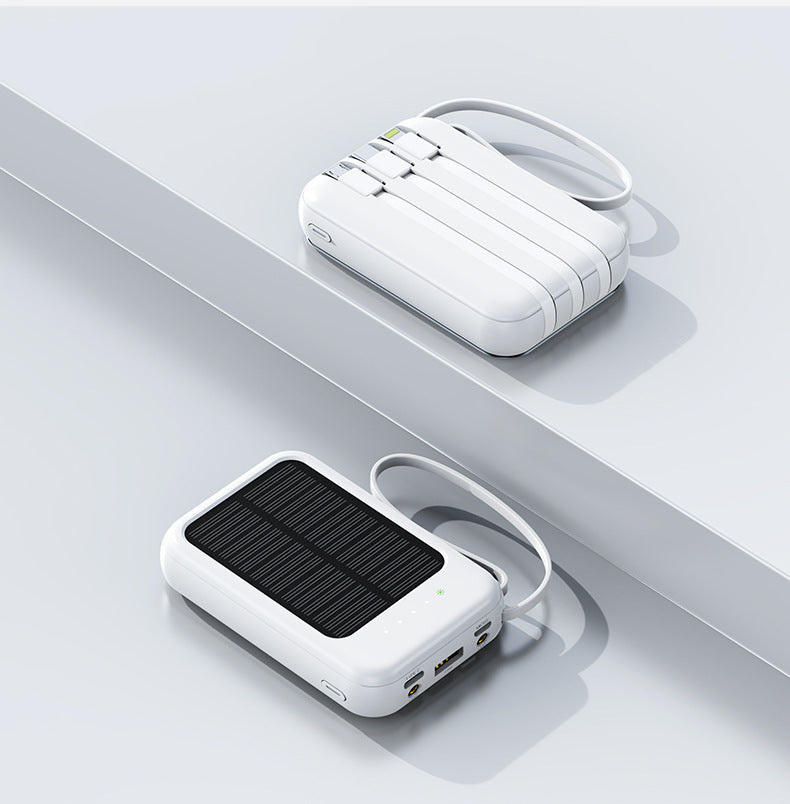Solar Charging Unit With Cable