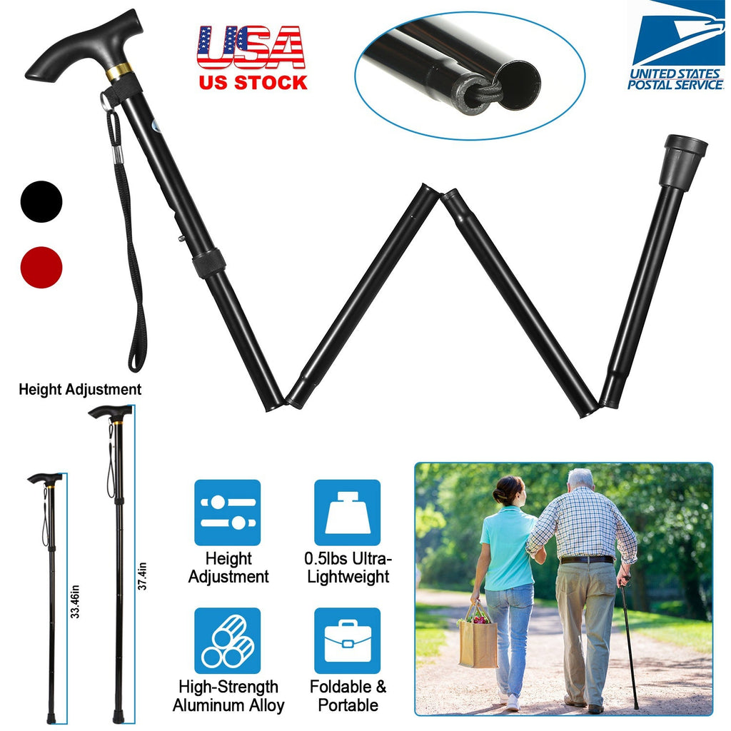 Adjustable Folding Travel Hiking Stick