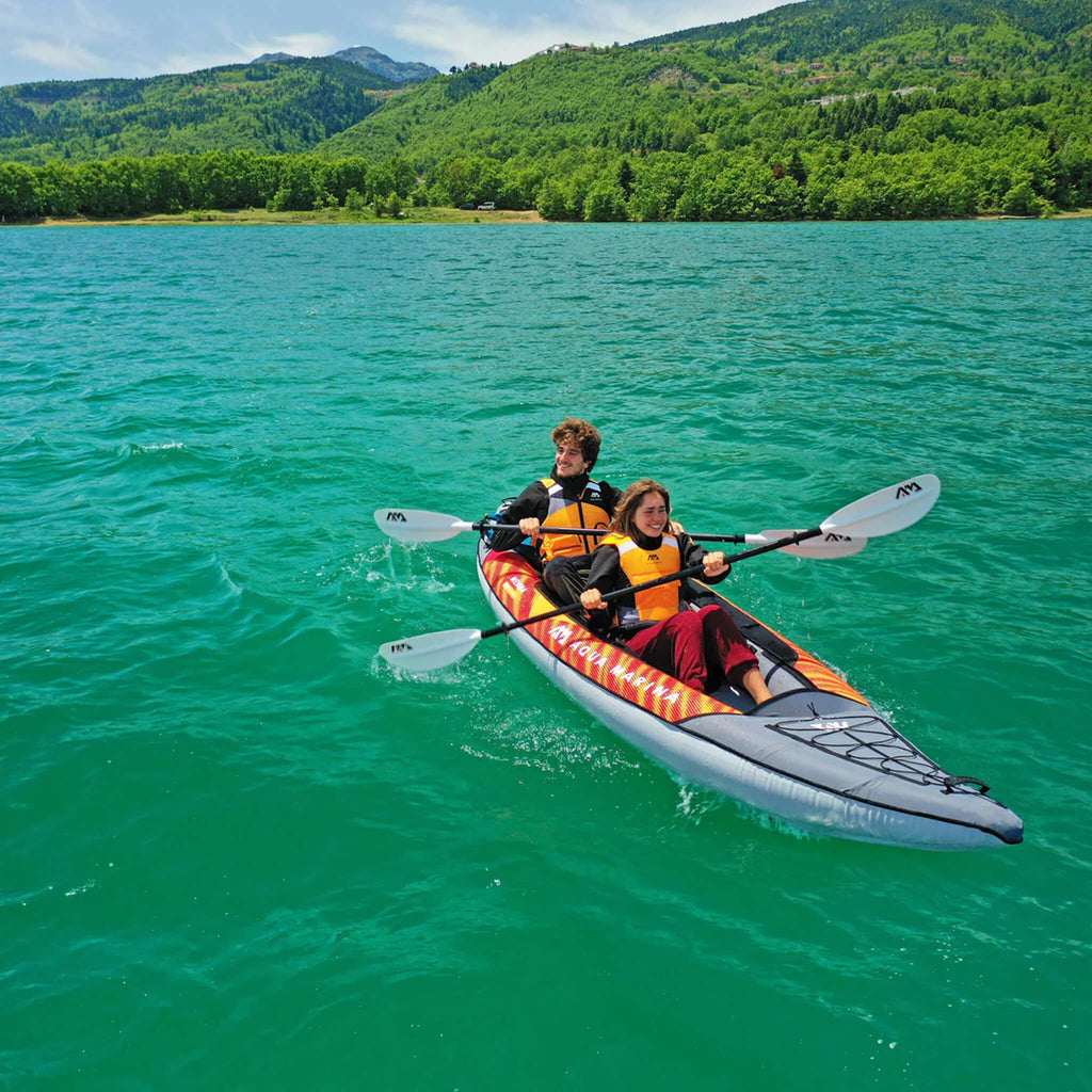 Aqua Marina Memba 390 Premium 12FT 2-Person Touring Kayak With DWF Deck And Paddles