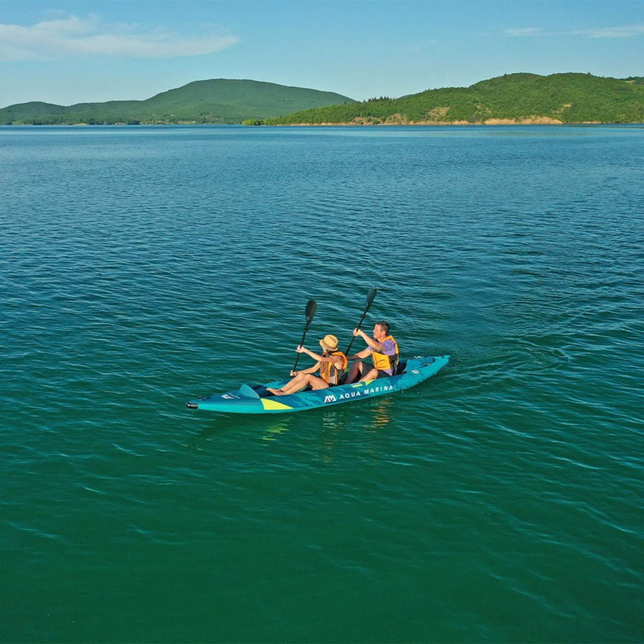 Aqua Marina Steam 412 14FT 2-Person Premium Kayak With DWF Deck
