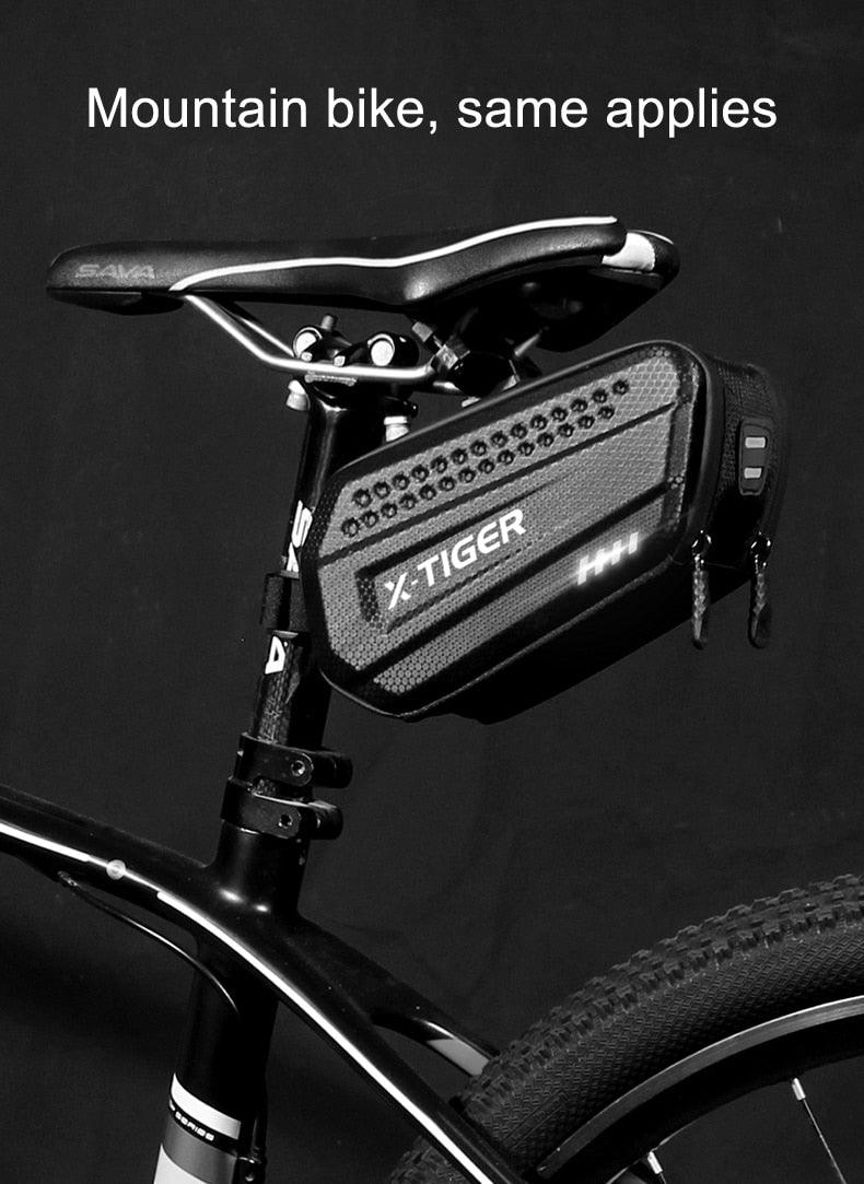 Bicycle Bag Rainproof Road Bike Bag 1.2L Large Capacity