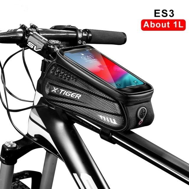 Bicycle Bag Rainproof Road Bike Bag 1.2L Large Capacity