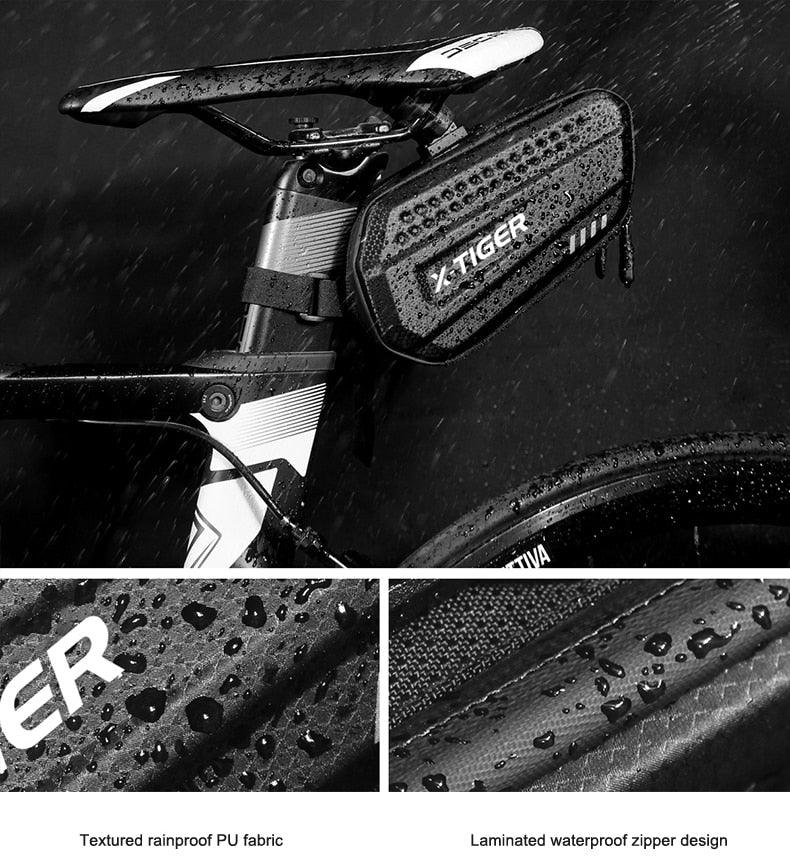 Bicycle Bag Rainproof Road Bike Bag 1.2L Large Capacity