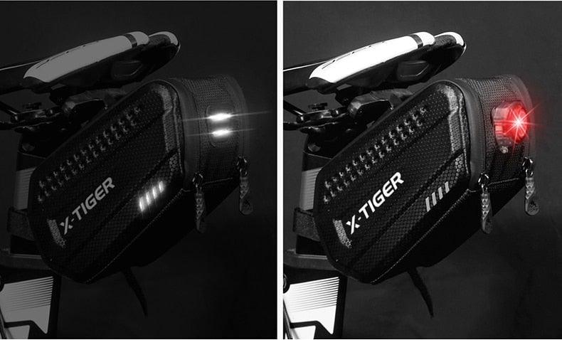 Bicycle Bag Rainproof Road Bike Bag 1.2L Large Capacity