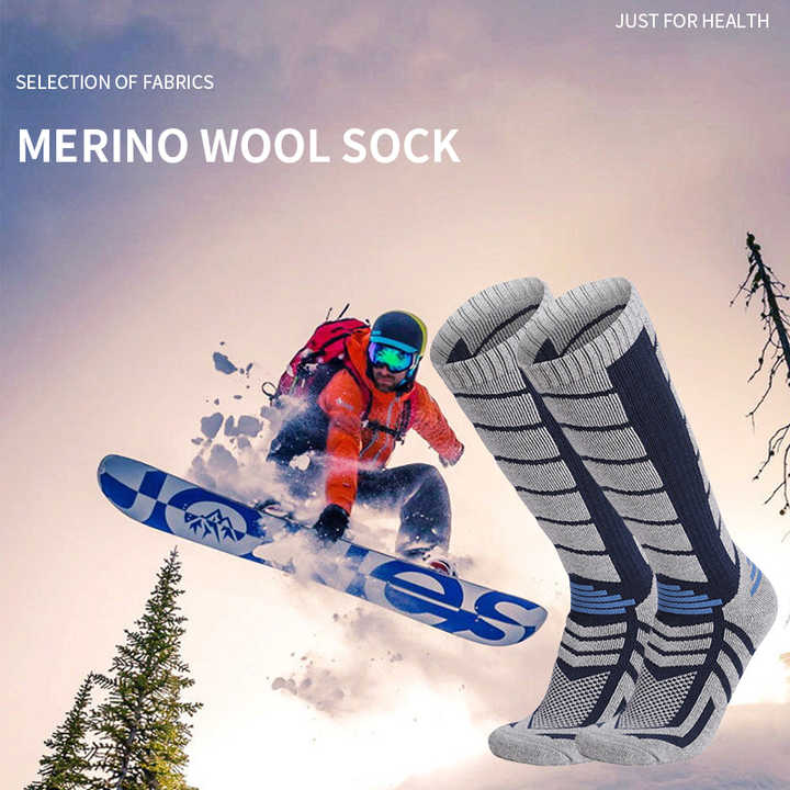 Cashmere Merino wool  winter snow socks