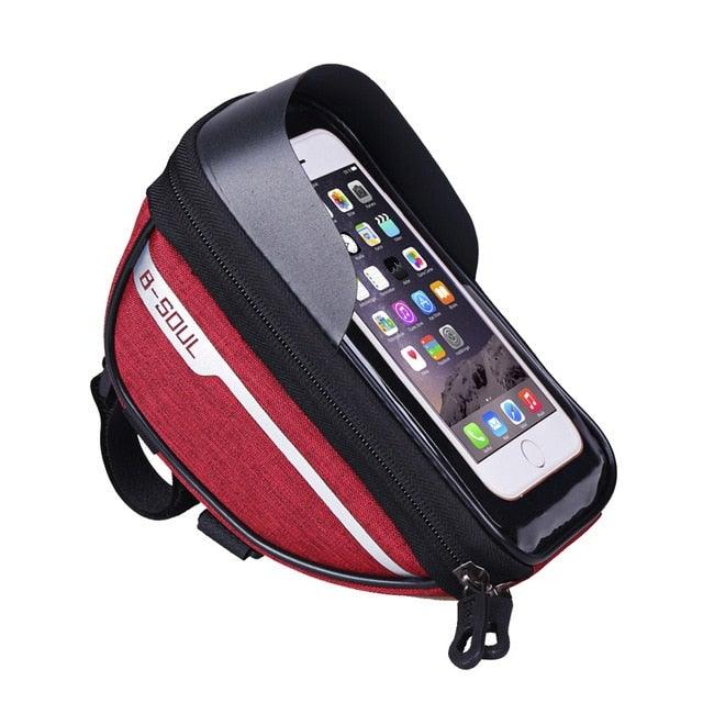 Cycling Bicycle Bike Head Tube Handlebar Cell Mobile Phone Bag