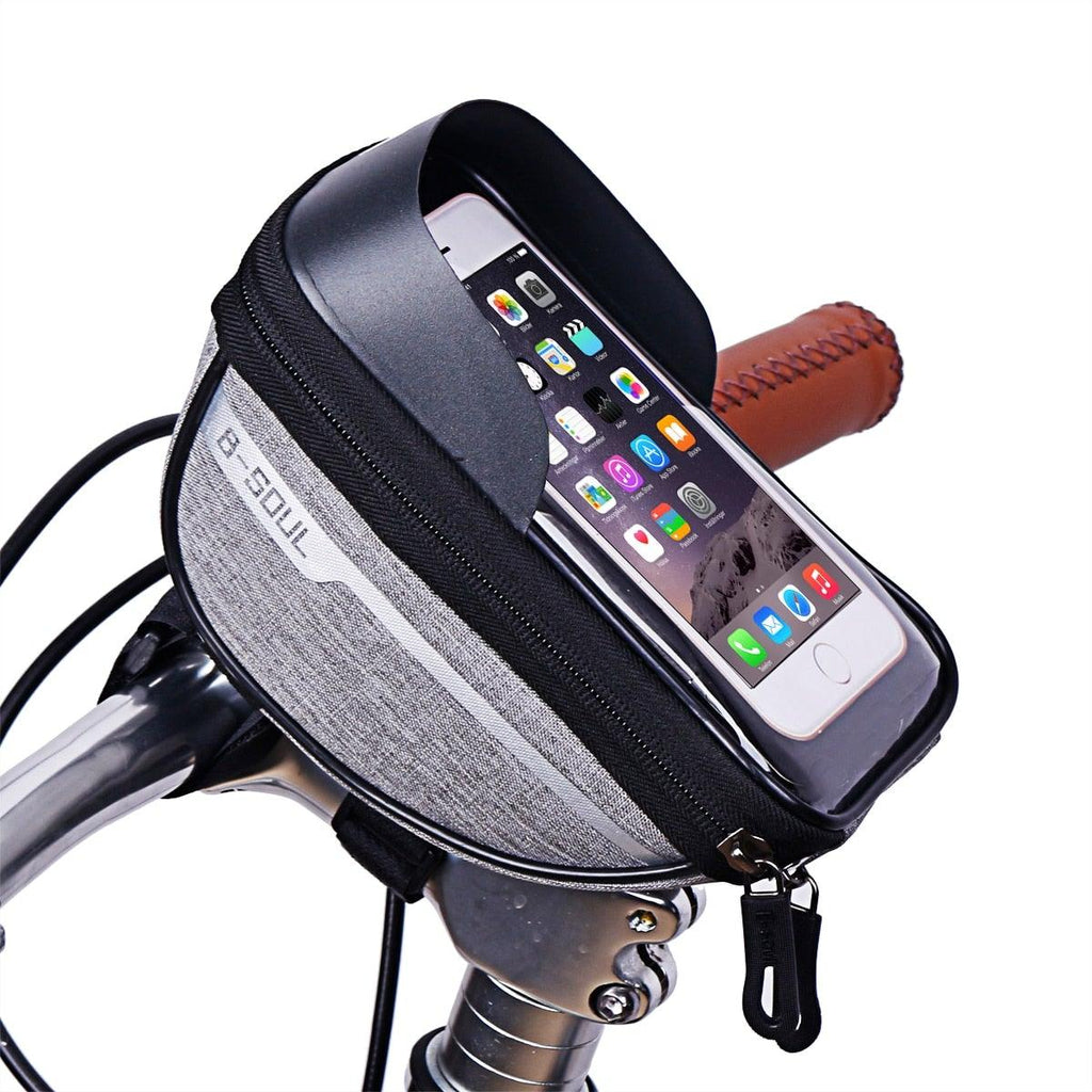 Cycling Bicycle Bike Head Tube Handlebar Cell Mobile Phone Bag