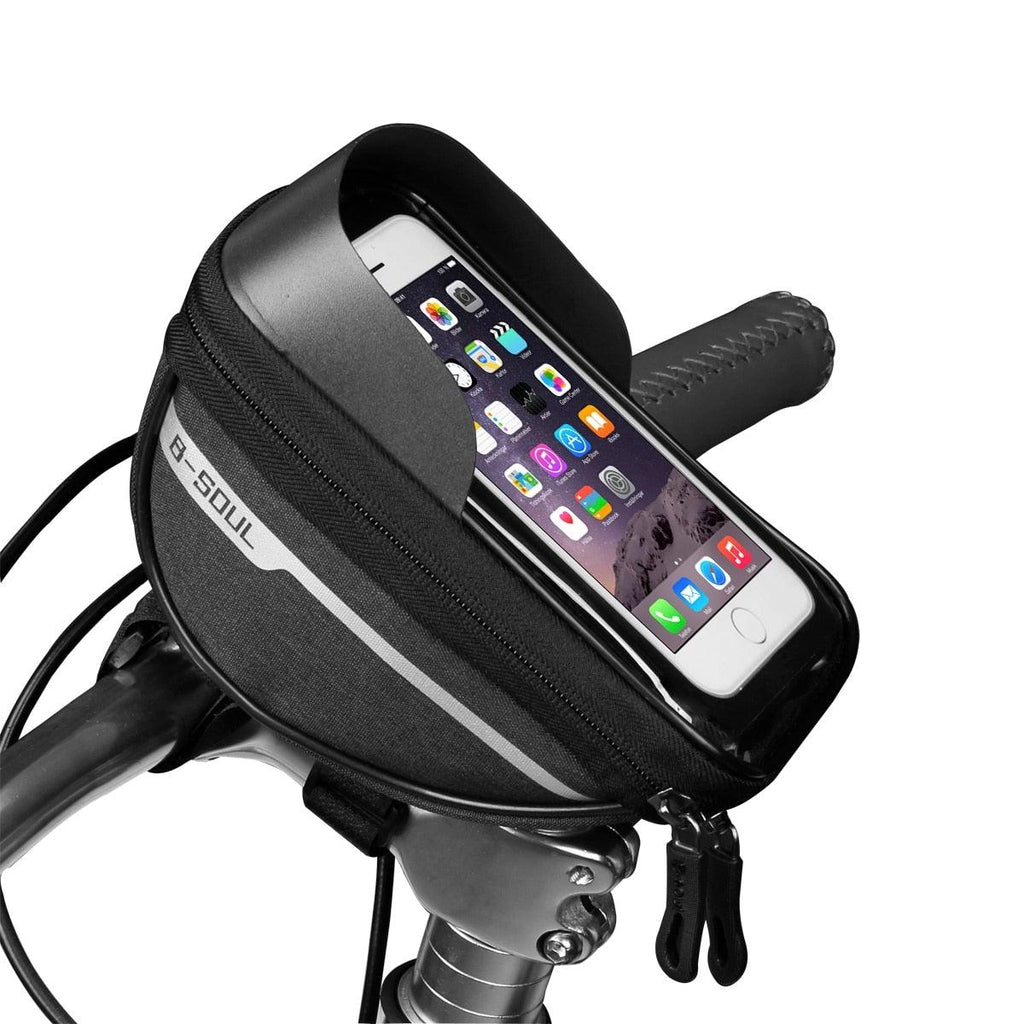 Cycling Bicycle Bike Head Tube Handlebar Cell Mobile Phone Bag